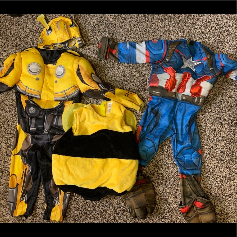 Toddler costumes lot (3 costumes)